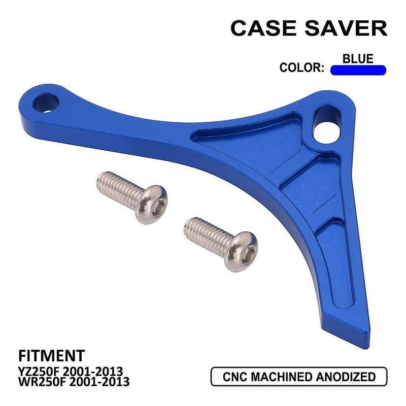 Engine Case Saver Case Protection CNC Billet Aluminum Chain Guard Sprocket for YZ250F WR250F 2001-20