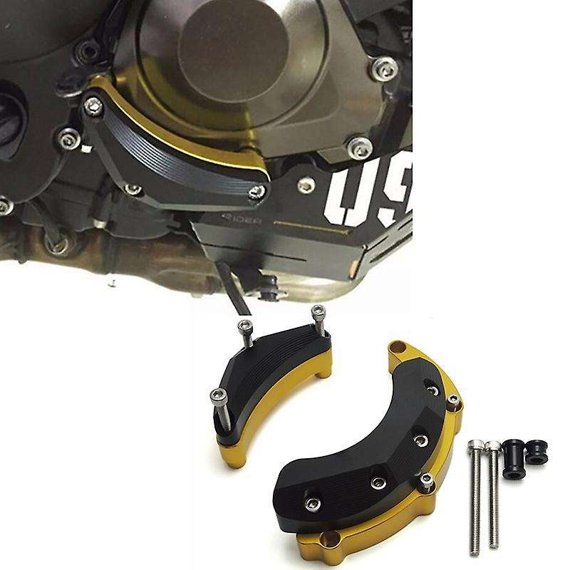 Engine Case Slider Crash Protector for MT09 Tracer 09 XSR900 2014-2021 Motorcycle Guard Cover Gold