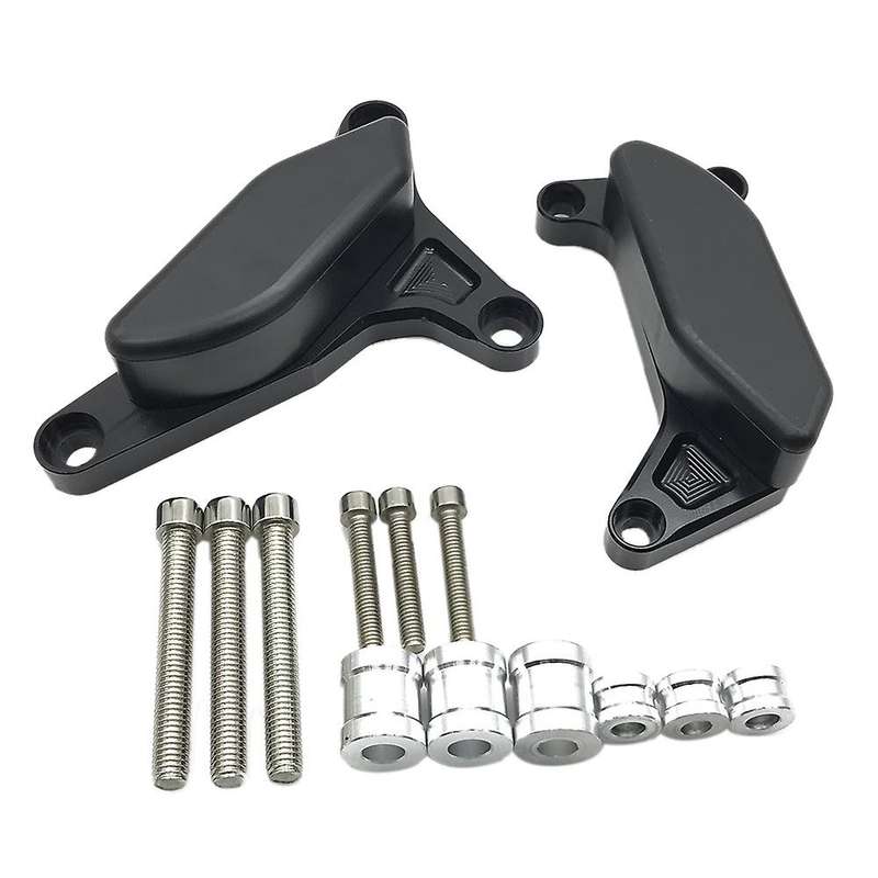 Engine Case Slider Crash Protector for FZ8 FZ1 2006-2016 Motorcycle Guard Cover Left Right Black