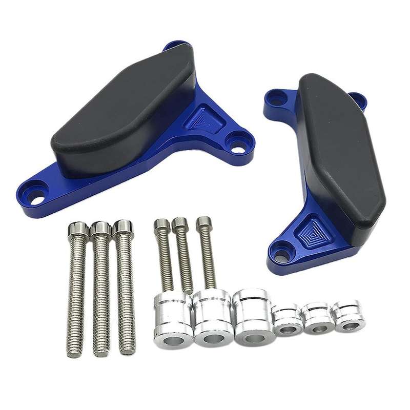 Engine Case Slider Crash Protector for FZ8 FZ1 2006-2016 Motorcycle Guard Cover Left Right Blue