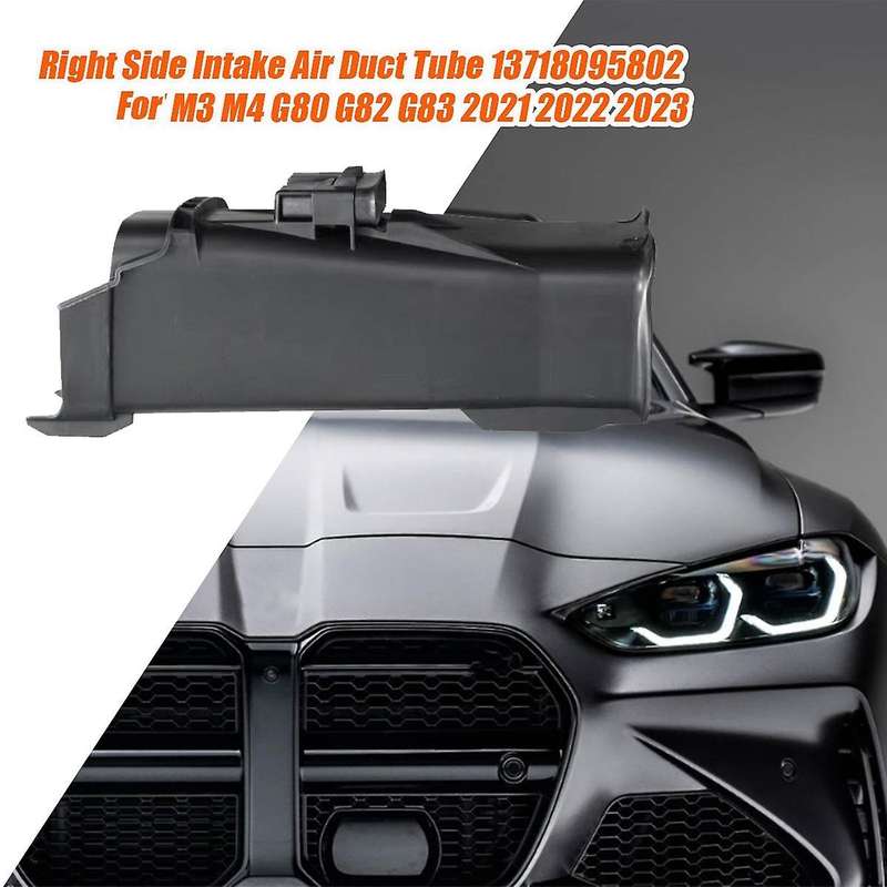 Engine Compartment Right Side Intake Air Duct 13718095802 for M3 G80 G82 G83 2021 2022 2023 Car Int