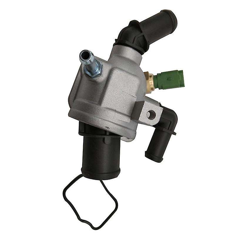 Engine Coolant Water Outlet Thermostat with Housing Assembly for Opel H Astravan MK5 D MK3