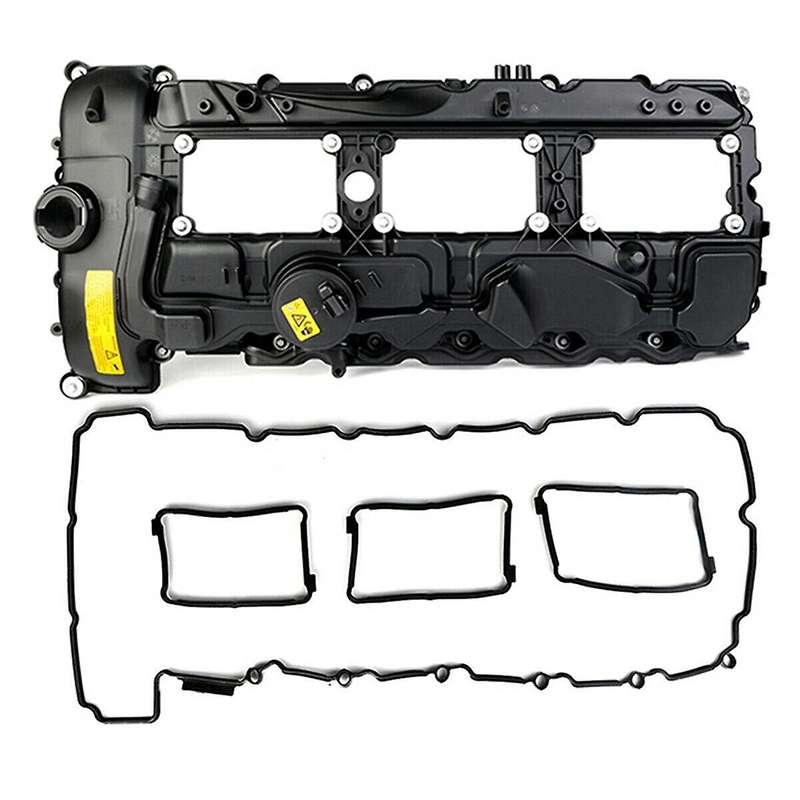 Engine Cylinder Valve Cover W/ Gasket & Bolts 11127570292 for 535I 335I 135I 640I 740I X5 X6 X3 3.0T