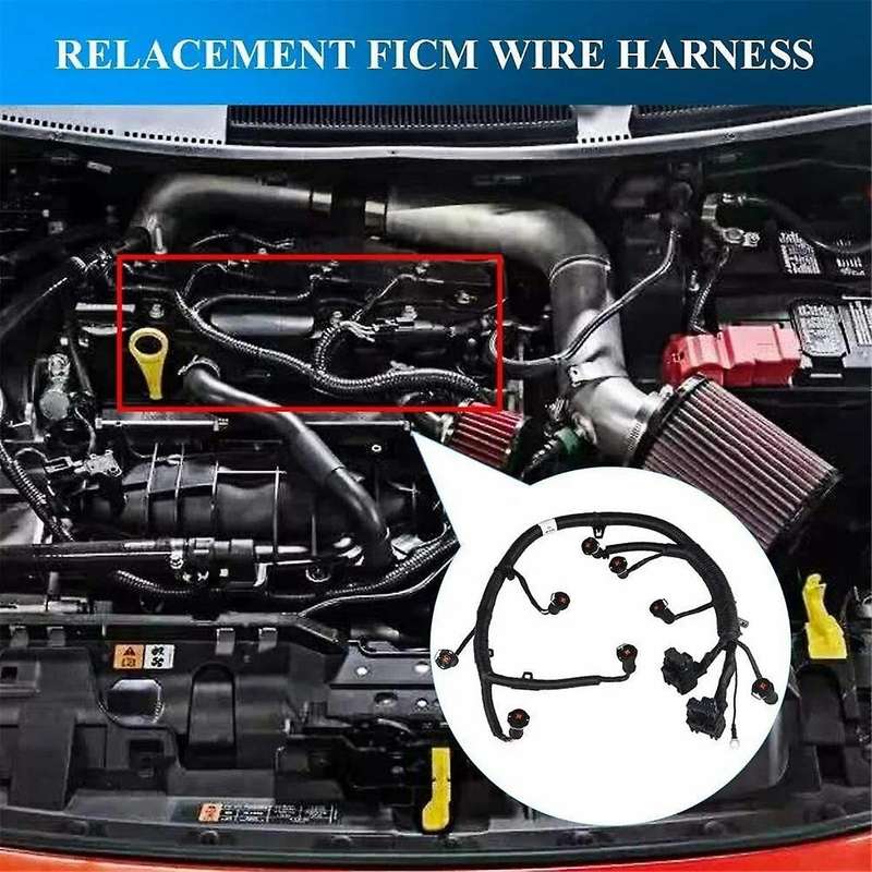 Engine Fuel Injector Module Wire Harness for 6.0l 2003-2007 5c3z9d930a 5c3z-9c891-a