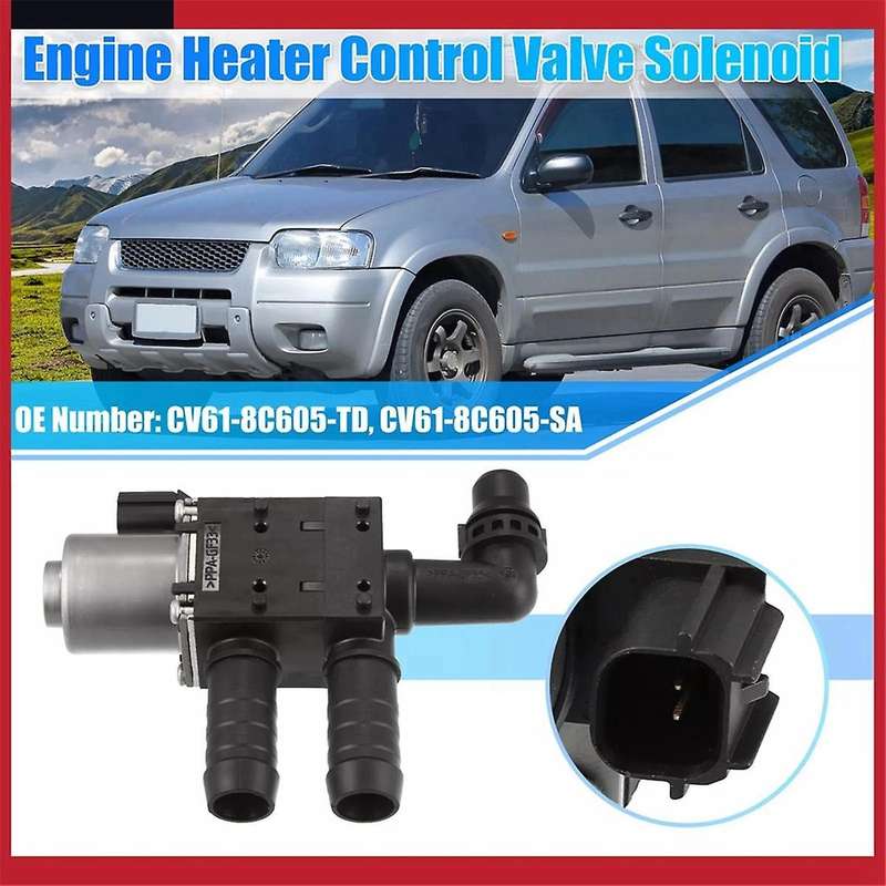Engine Heater Control Valve for Escape Transit Connect Solenoid Valve CV61-8C605-TD CV61-8C605-SA CV