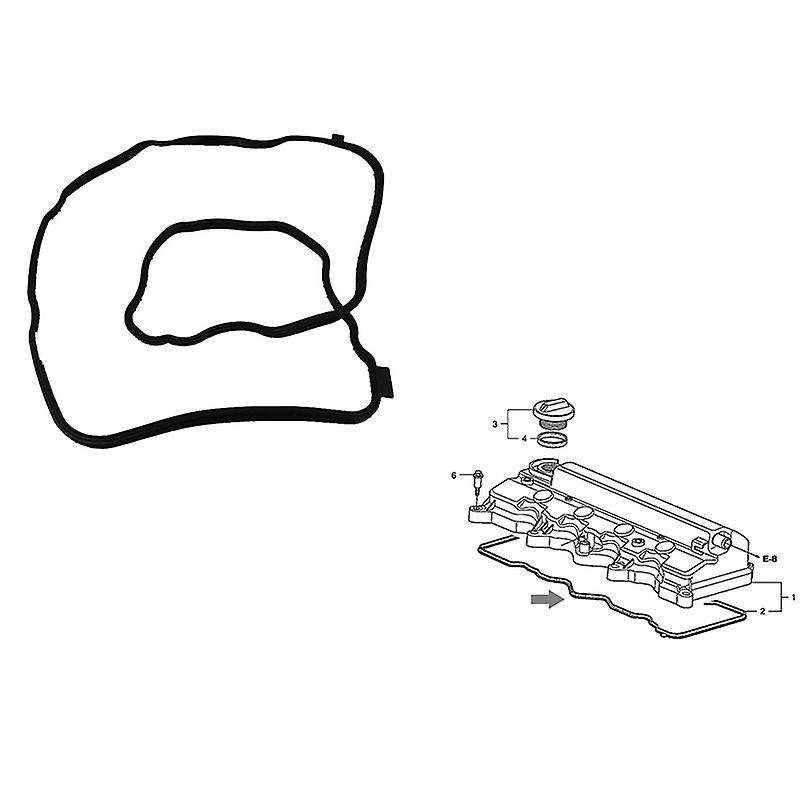 Engine Gasket Set Gasket Cylinder Head Cover for -v Fr-v R20a3 R16a1 R18a1 R18 12341-rna-a01