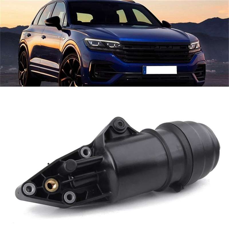 Engine Oil Filter Housing Adapter 06E115405C for A4 A5 A6 A8 Q5 10-18 Oil Radiator Filter Base 06E1