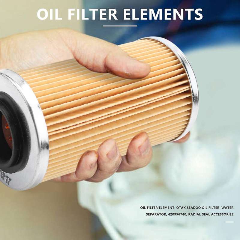 Engine Oil Filter Compatible 420956741 Sea Doo 130 Thru 260Hp 4 TEC Rotax