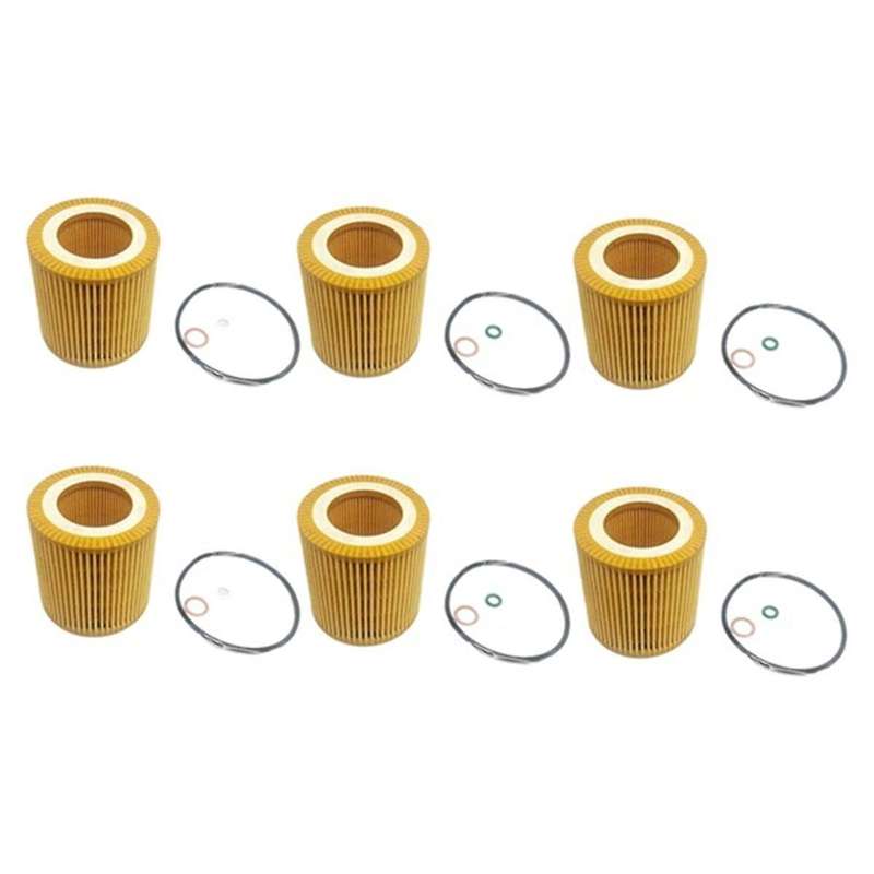 Engine Oil Filter Hu816X for E60 E82 E88 E90 E92 E93 09106015 11427541827(10PCS)