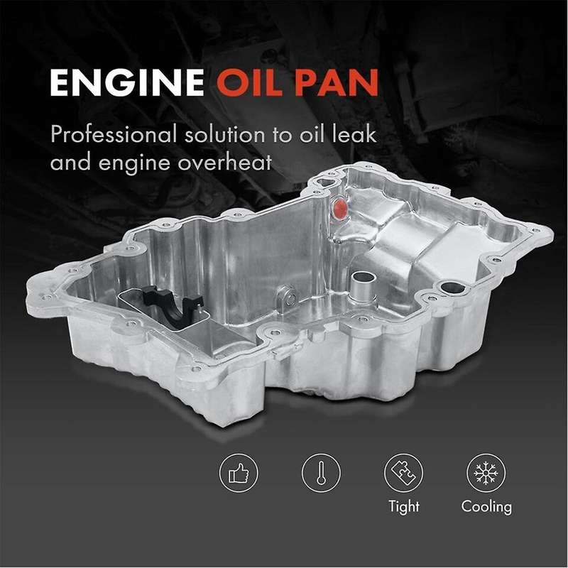 Engine Oil Pan with Bolt for 2.7T/3.0T Edge Taurus 2015-2018 for MKZ , FT4E6675DC , FT4Z-6675-A