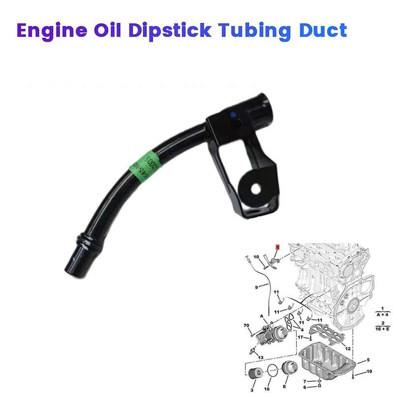 Engine Oil Pipe 9806745480 YL00606980 for 4008 408 5008 508L C5 C6 Oil Tubing Duct