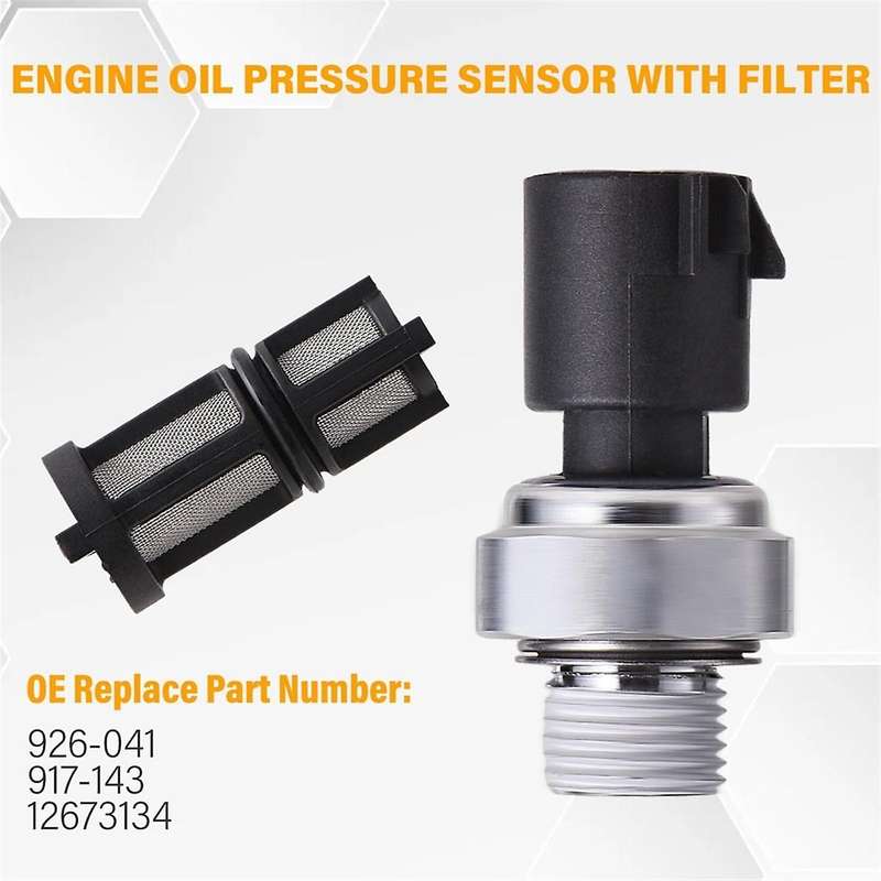 Engine Oil Pressure Sensor with Filter 926-040 12677836 for Vehicles 2003-2008