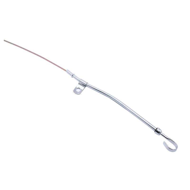 Engine Oil Tube Dip Stick for 1965-1987 SB Engine 260 289 302 347 351W Chrome Steel