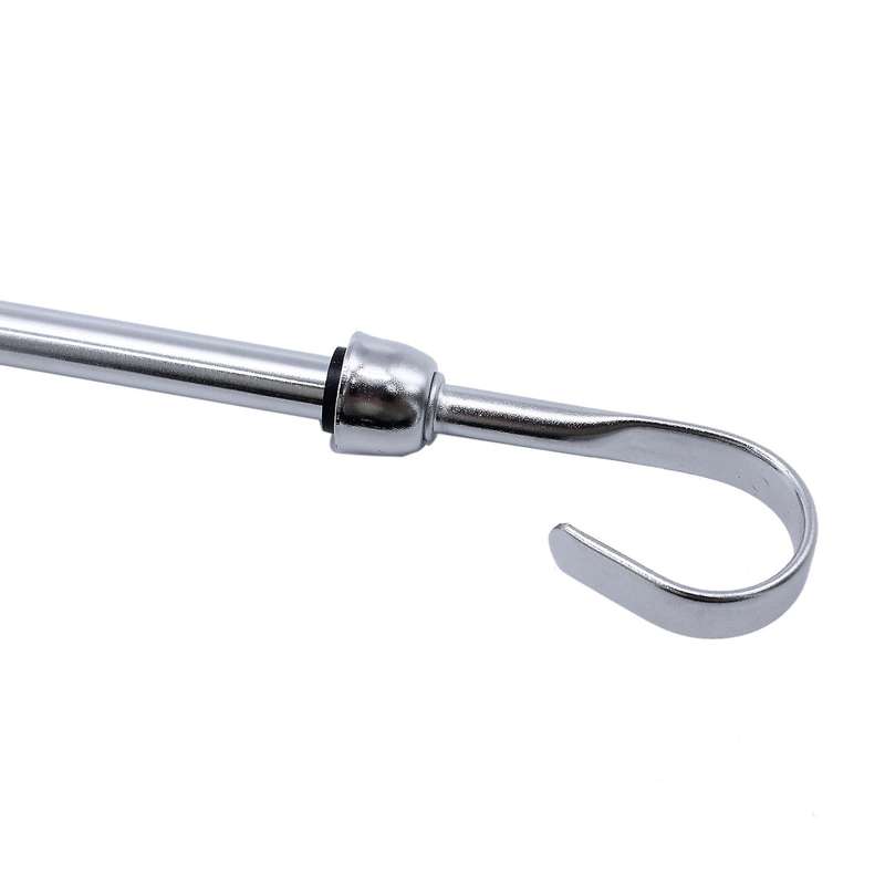 Engine Oil Tube Dip Stick for 1965-1987 SB Engine 260 289 302 347 351W Chrome Steel