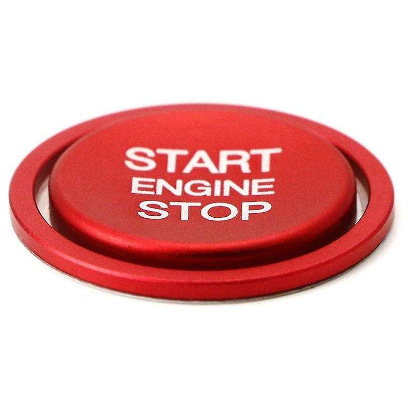 Engine Push Start Button with Surrounding Ring Trim Compatible for Golf Atlas CC , Etc