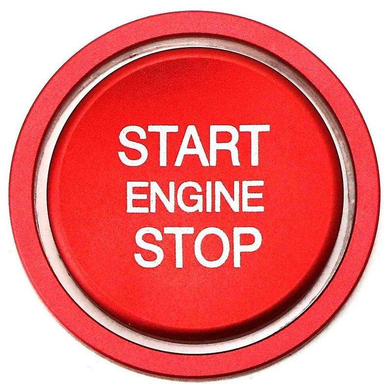 Engine Push Start Button with Surrounding Ring Trim Compatible for Golf Atlas CC , Etc