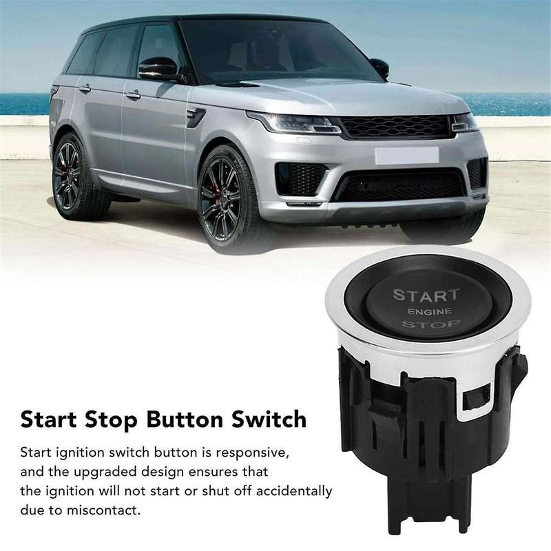 Engine Start Stop Ignition Switch Push Button Lr070381 for Sport Range Sport Evoque Velar Lr5