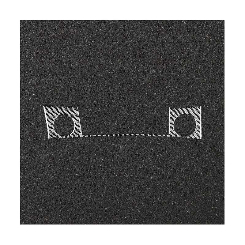 Engine Start Button Panel Trim Frame Sticker Decoration Carbon Fiber for Q5 2018-2023 Interior Acce