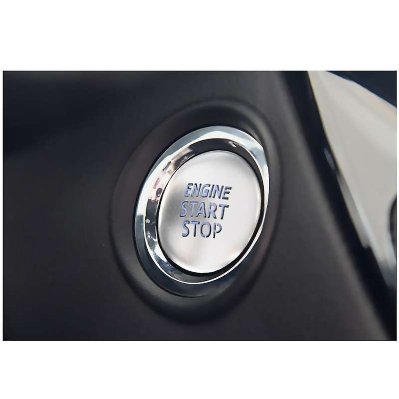 Engine Start Stop Keyless System / Gear Shift Button Sequins Cover Trim for C- 2016-2021 A