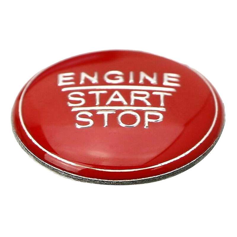 Engine Start/Stop Push Button Cover Trim Sticker for Prius