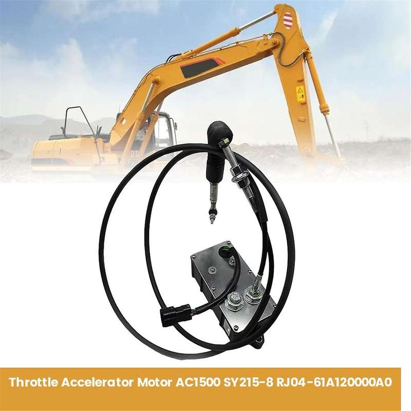 Engine Throttle Motor AC1500 SY215-8 RJ04-61A120000A0 for Excavator FR150/FR220/FR230 Accelerator Mo