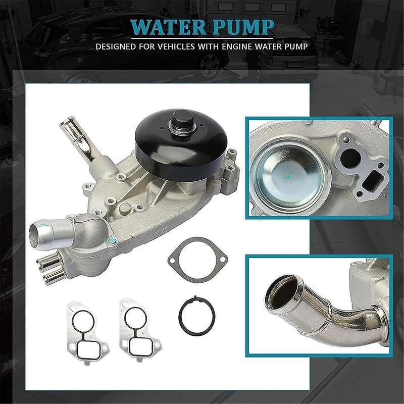 Engine Water Pump 12445113 19256261 for Trailblazer 1999-2006 1500