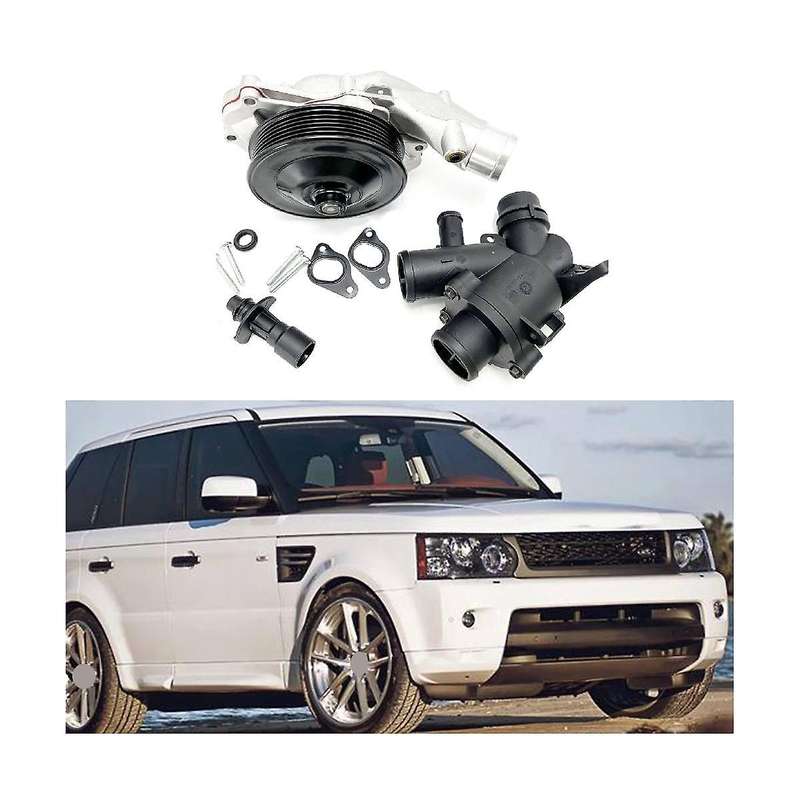 Engine Water Pump Kit 3.0l V6 5.0l V8 for Lr4 Sport - Xf Xj Xe Xk Xjr Lr097165 Lr073711