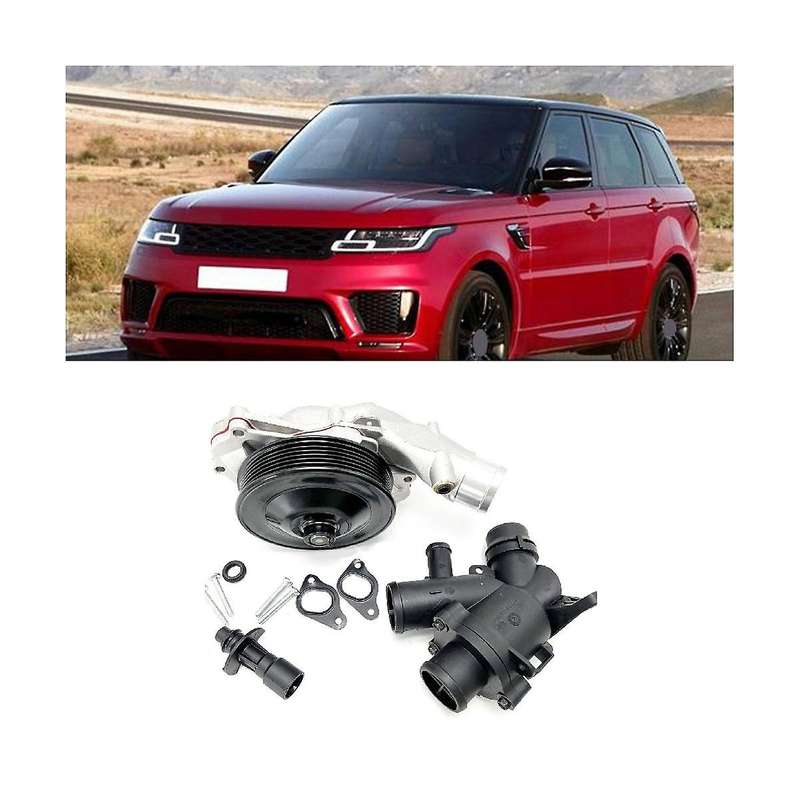 Engine Water Pump Kit 3.0l V6 5.0l V8 for Lr4 Sport - Xf Xj Xe Xk Xjr Lr097165 Lr073711