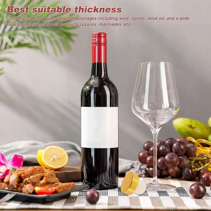 Environmentally Polymer T-shaped Stopper, Wine Cork Stopper, Wine Cork, 5 Pieces
