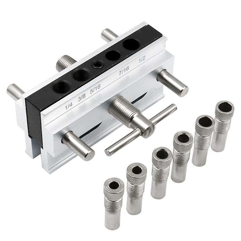 English Center Woodworking Punching Locator Set Woodworking Straight Hole Oblique Hole Locator with