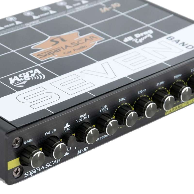 Eq 7-band Equalizer Car Equalizer Car Tuner Audio Equalizer Graphic Equalizer