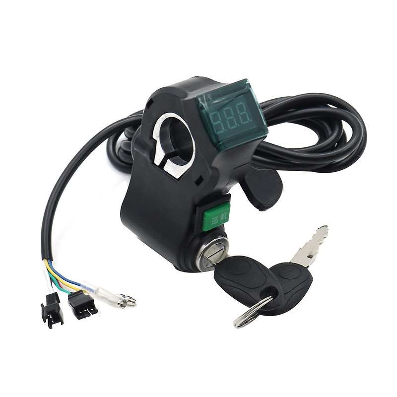E-scooter Lcd Display Throttle+lgnition Lock Key with Cruise Nfc Card for Vsett 8 8+ 9 9+ for Zero 8