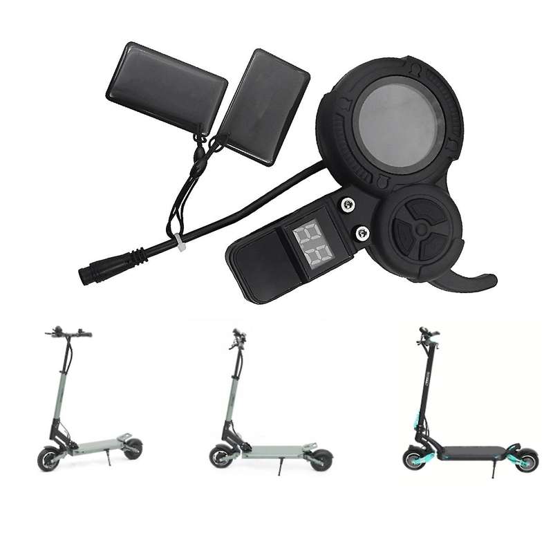 E-scooter Lcd Display Throttle+lgnition Lock Key with Cruise Nfc Card for Vsett 8 8+ 9 9+ for Zero 8