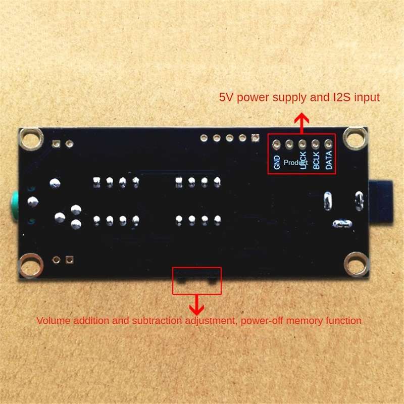ES9038Q2M Decoding Board I2S Input Asynchronous USB Module Decoders DSD512 PCM768KHz ES9038Q2M Decod