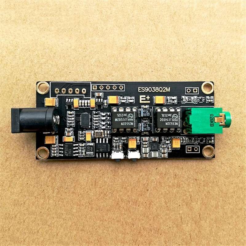 ES9038Q2M Decoding Board I2S Input Asynchronous USB Module Decoders DSD512 PCM768KHz ES9038Q2M Decod