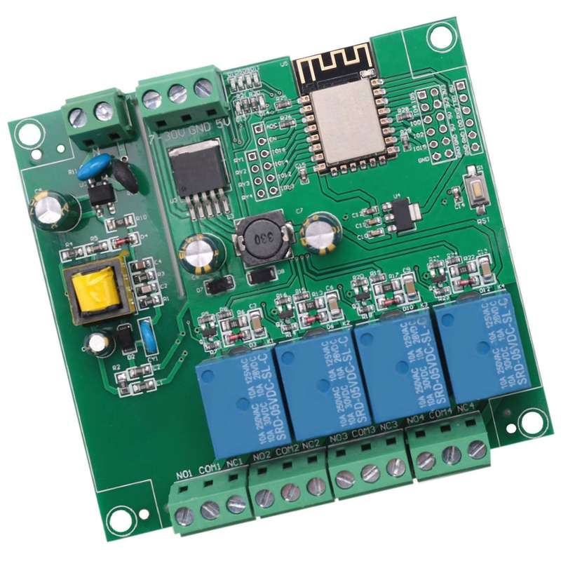 Esp8266 Wireless Wifi 4 Channel Relay Module Wifi Development Board
