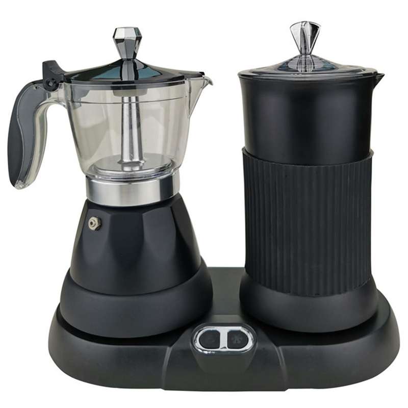 Espresso Coffee Machines with Milk Frother Coffee Maker with One-Click Operation, Cappuccino Machine