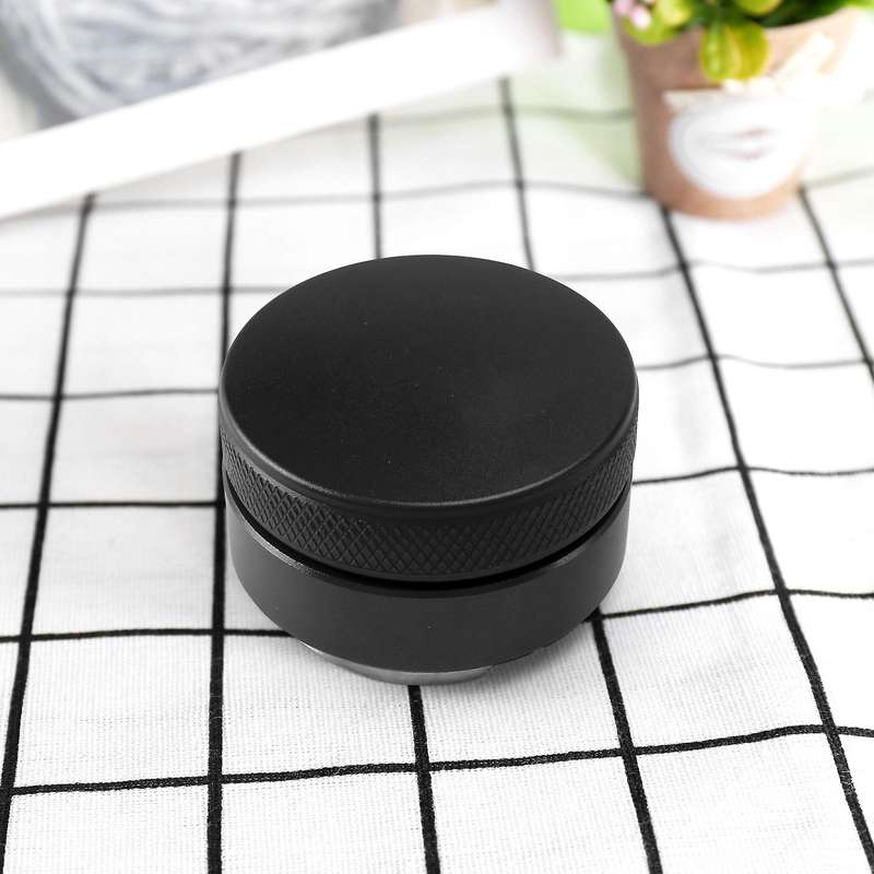 Espresso 304 Stainless Steel Coffee Distributor Leveler Tool Coffee Tamper with Three Angled Slopes