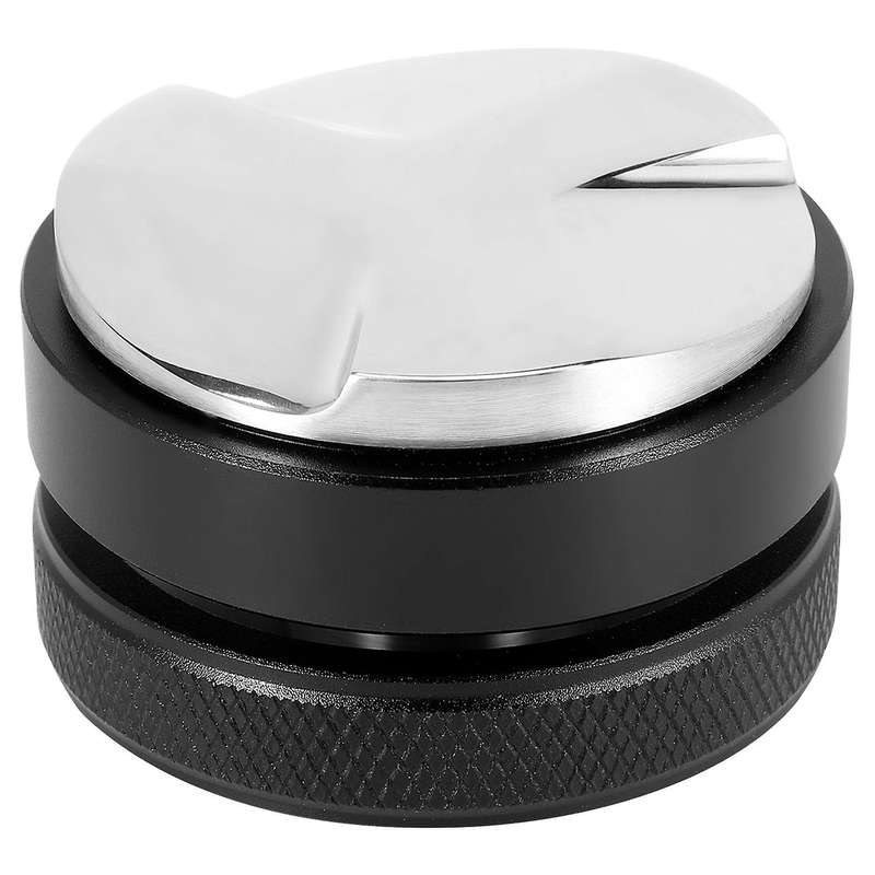 Espresso 304 Stainless Steel Coffee Distributor Leveler Tool Coffee Tamper with Three Angled Slopes