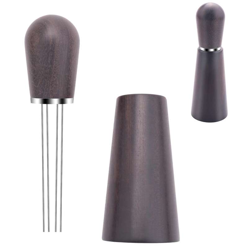 Espresso Coffee Stirrer with Coffee Tamper Mat, Coffee Stirring Tool for Espresso Distribution,Baris