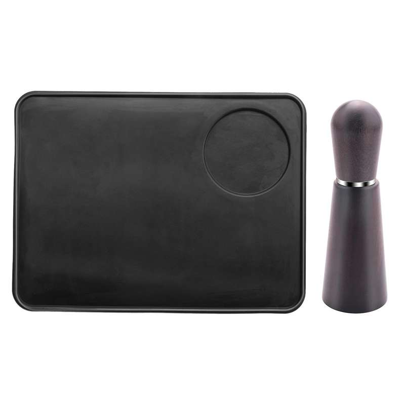 Espresso Coffee Stirrer with Coffee Tamper Mat, Coffee Stirring Tool for Espresso Distribution,Baris