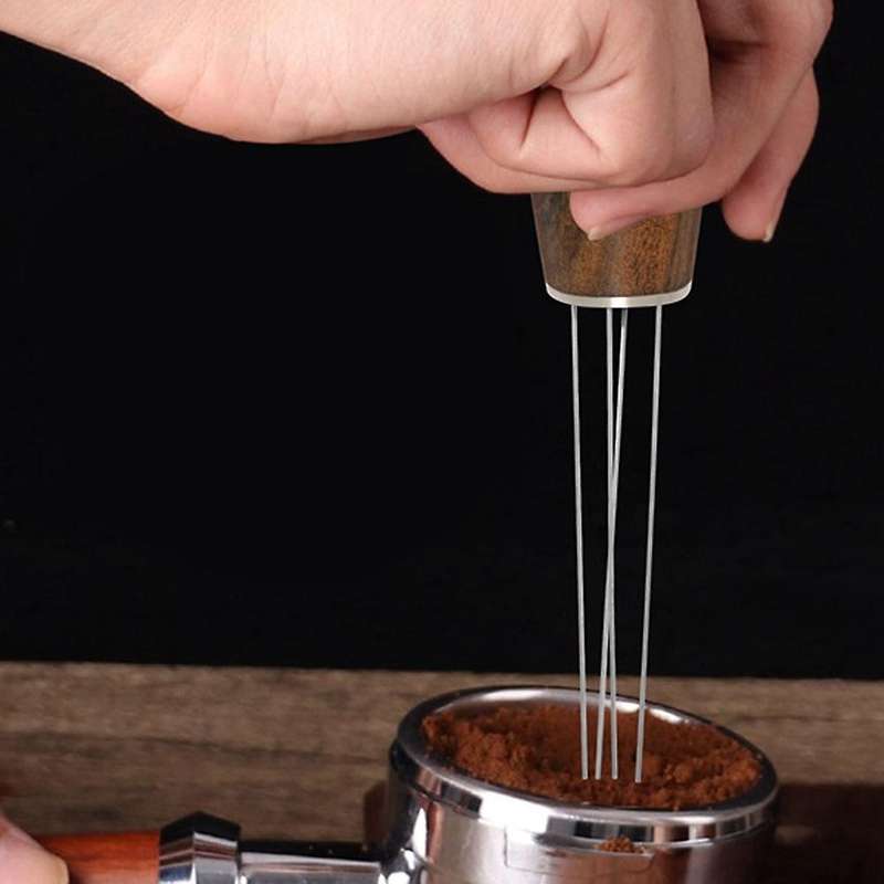 Espresso Coffee Stirrer, Espresso Stirring Tool with Coffee Tamper Mat, Espresso Coffee Stirrer Set