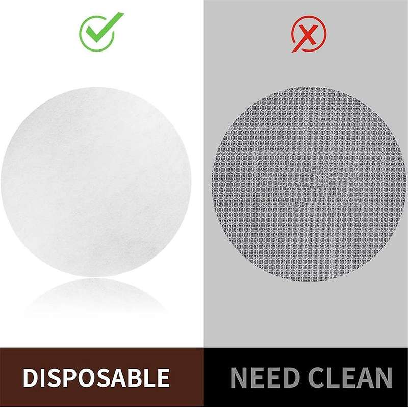 Espresso Filter Paper 58mm-800PCS Unbleached Coffee Paper Filter for Espresso Machine - Portafilter