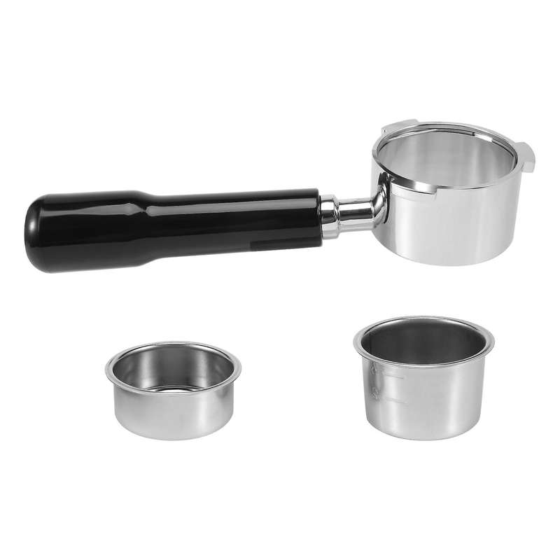 Espresso Portafilter 51mm for Delonghi Ec685 Ec680 Coffee Bottomless Portafilter with 51mm 2 Styles