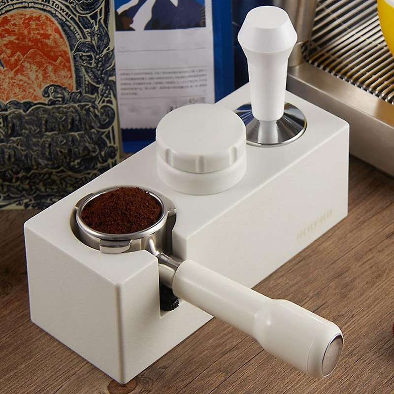 Espresso Machine Handle Support Holder 58mm Universal Filler Holder Powder Dispenser Holder ABS Coff