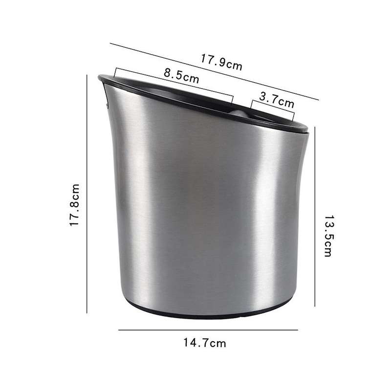 Espresso Knock Box Shock-absorbent Durable Barista Style Knock Box with Removable Knock Bar and Non