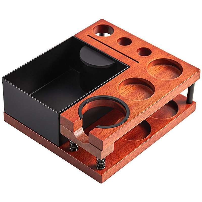 Espresso Knock Box for 51 54 58mm Espresso Accessories, Detachable Espresso Organizer Box,Espresso T