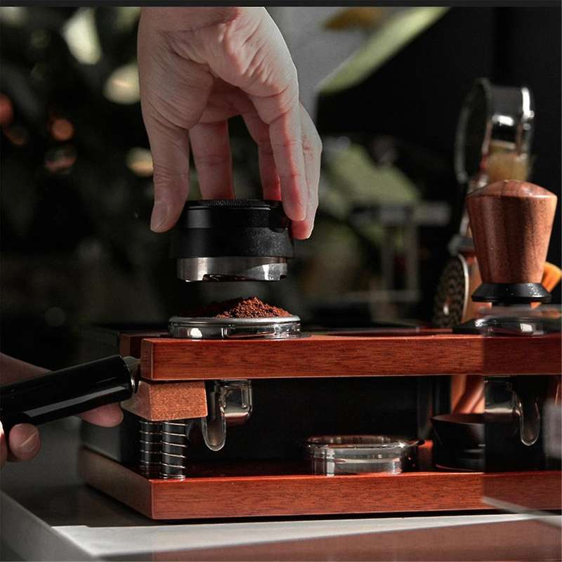 Espresso Knock Box for 51 54 58mm Espresso Accessories, Detachable Espresso Organizer Box,Espresso T