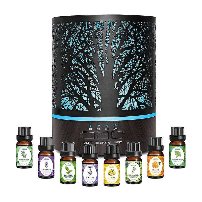 Essential Oil Diffuser Aroma Humidifier 300Ml Ultrasonic Air Water Vaporizer for Large Room Electric