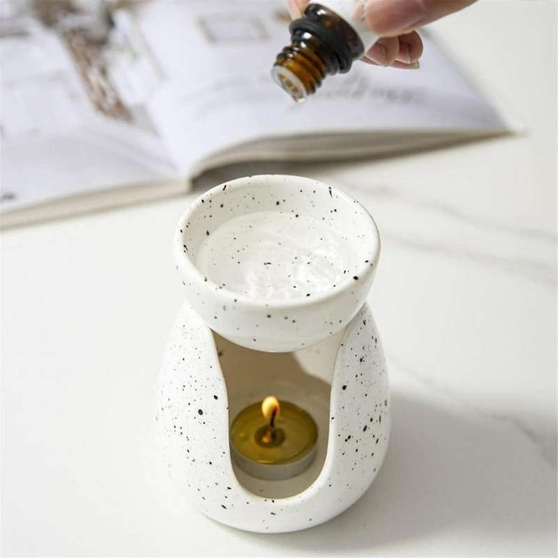 Essential Oil Burner Ceramic Candle Warmer Burner Ceramic Oil Diffuser Tea Light Holder Tea Light Ar